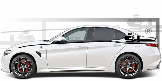 autocollants kit complet pour berline Alfa Romeo