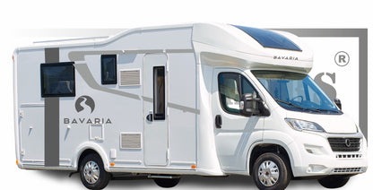 Sticker kit décoration intégral BAVARIA – Compatible toutes marques camping-car