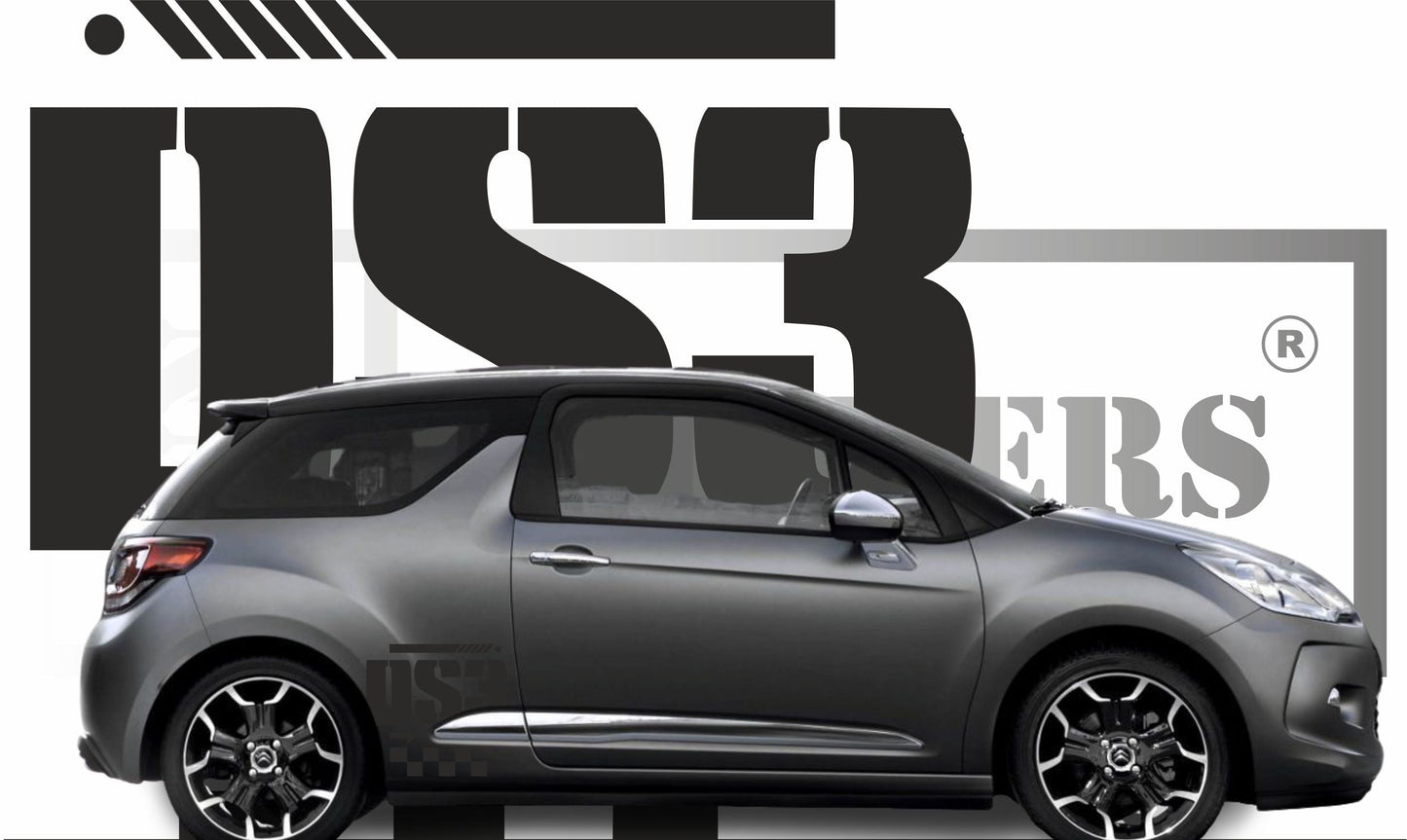 Sticker kit décoration intégral DS3 – Compatible toutes Citroen DS3
