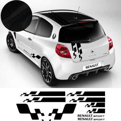 stickers autocollants pour Renault - kit décoration bandes sport RS gordini