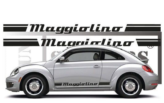 stickers autocollants BAS DE CAISSES MAGGIOLINO - kit décoration pour volkswagen new beetle