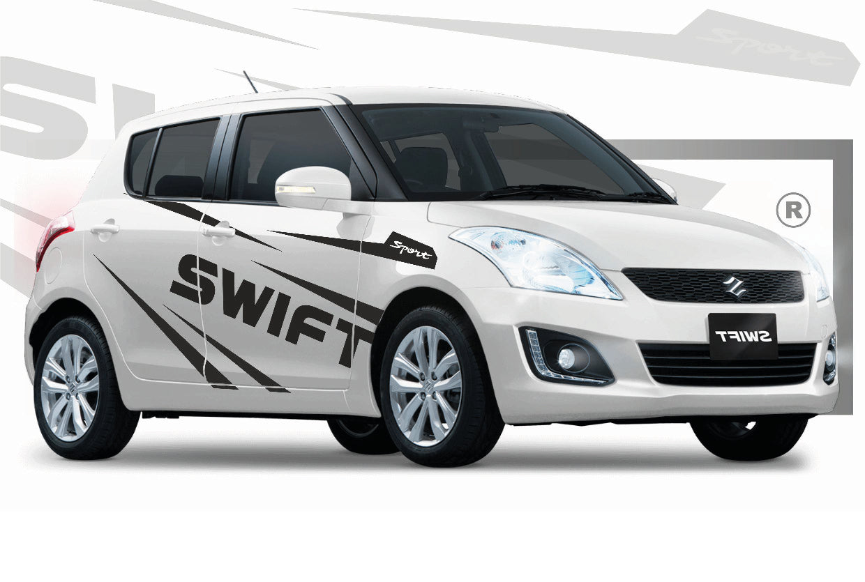 stickers autocollants pour suzuki swift - kit décoration rallye