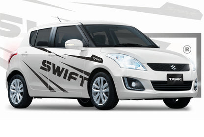 stickers autocollants pour suzuki swift - kit décoration rallye