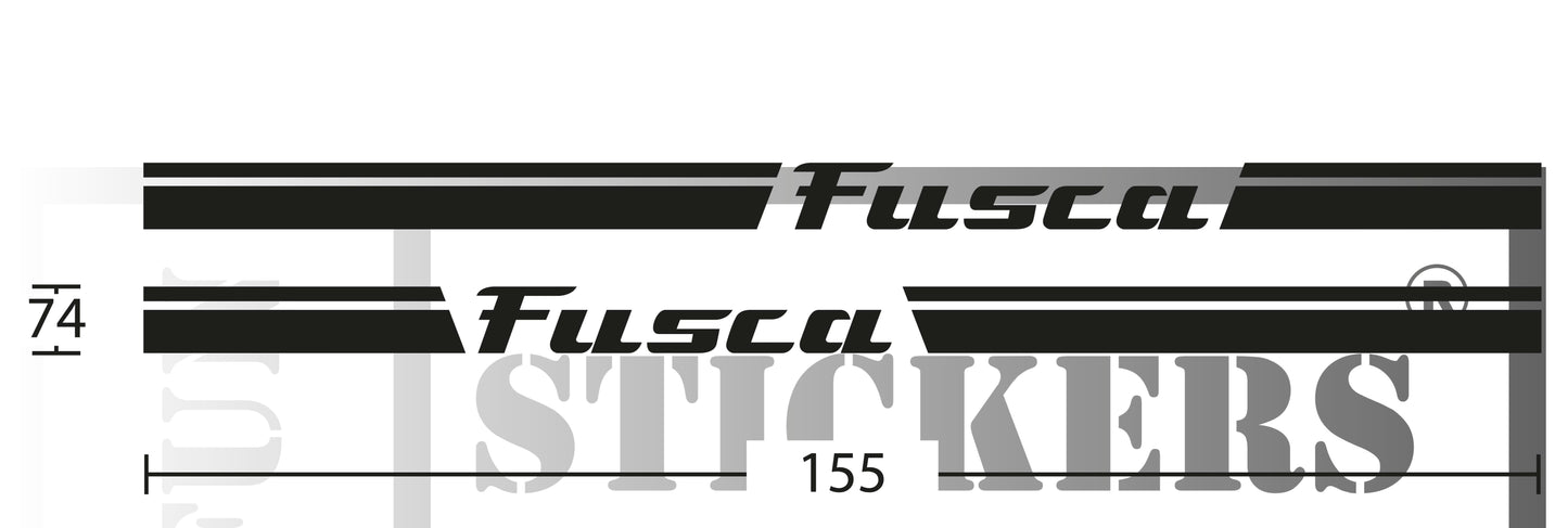 stickers autocollants pour volkswagen new beetle - kit décoration intégral bas de caisse écriture fusca