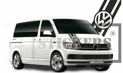 Stickers kit bandes compatible pour volkswagen transporter