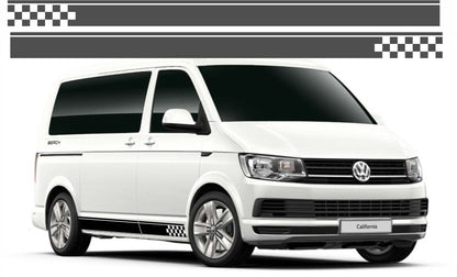 stickers autocollants pour wolkswagen transporter van  - kit décoration bas de caisse