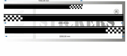 stickers autocollants pour wolkswagen transporter van  - kit décoration bas de caisse