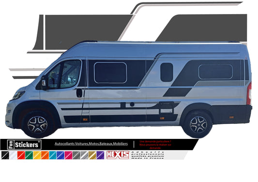 Fiat ducato Camper ADRIA - Stickers Kit Complet