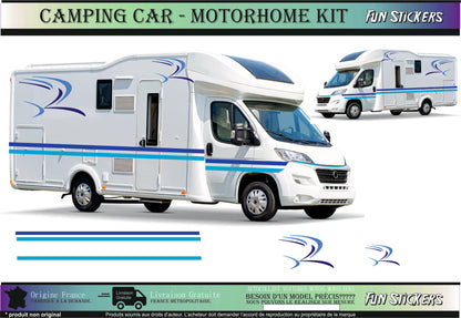 Sticker kit décoration intégral – Compatible toutes marques camping-car