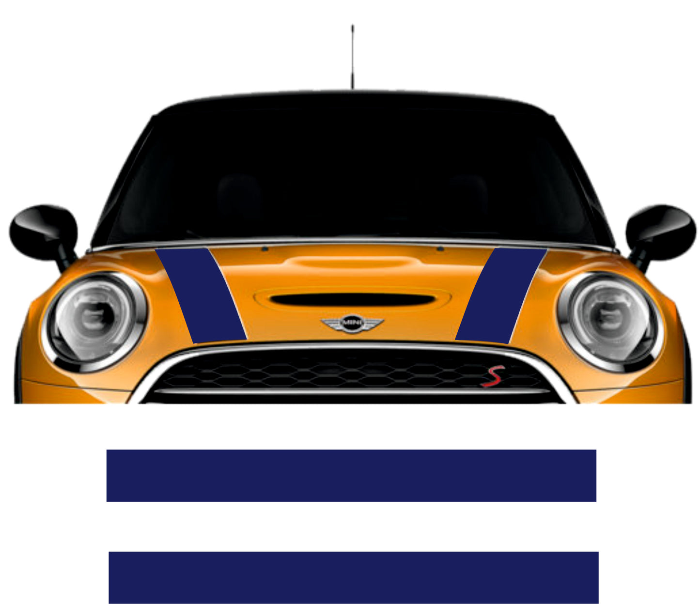 stickers autocollants pour Capot mini - kit décoration adhésif