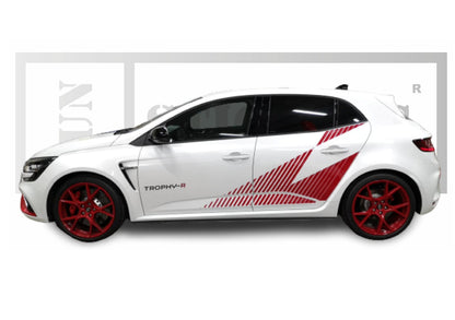 stickers autocollants pour RENAULT - kit décoration EFFET RS TROPHY
